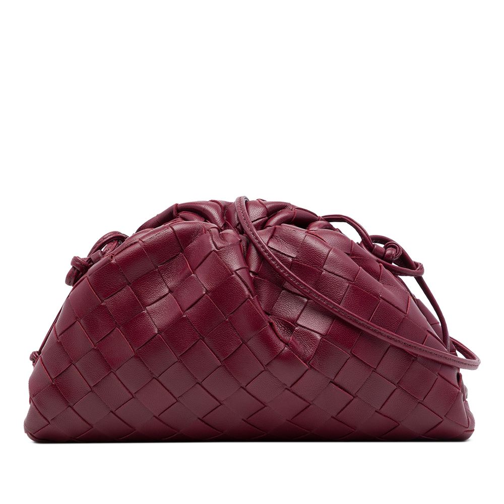 Pre-Loved Bottega Veneta Nappa Intrecciato The Mini Pouch Crossbody